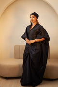 African Made Luxurious Multipurpose Raw Silk Dress