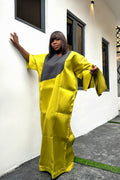 Mikado Silk Kaftan Dress