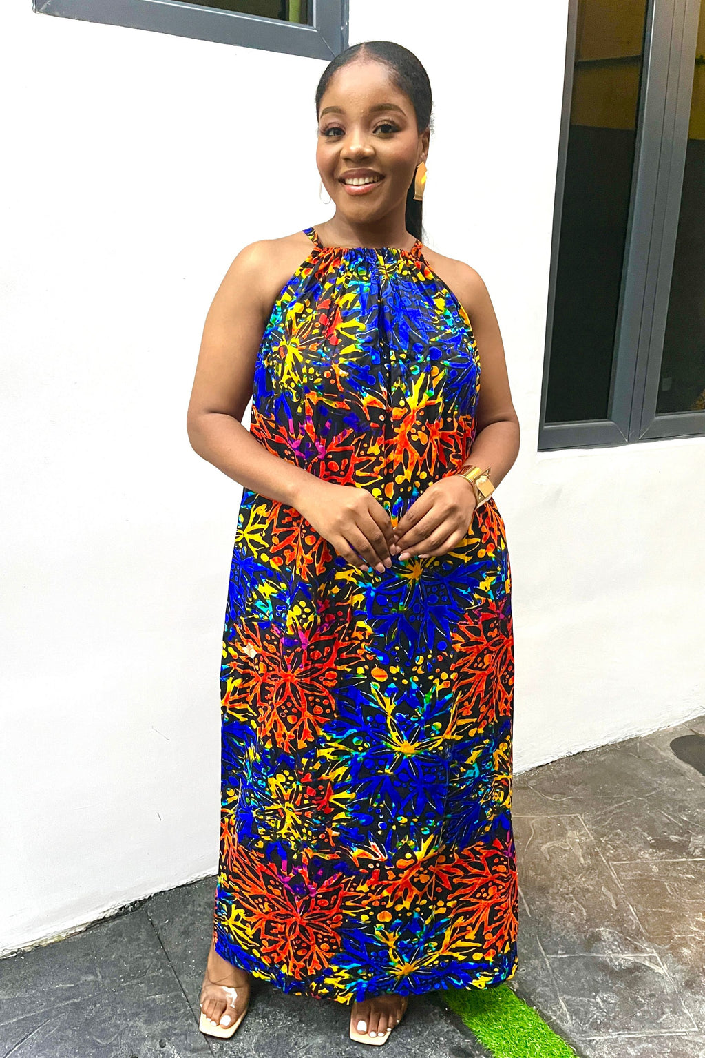 FOLU ALTERNECK DRESS
