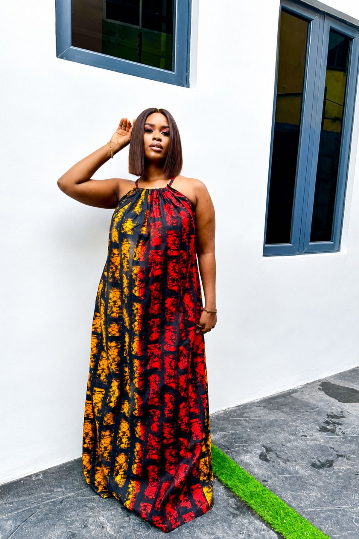 FOLU ALTERNECK DRESS