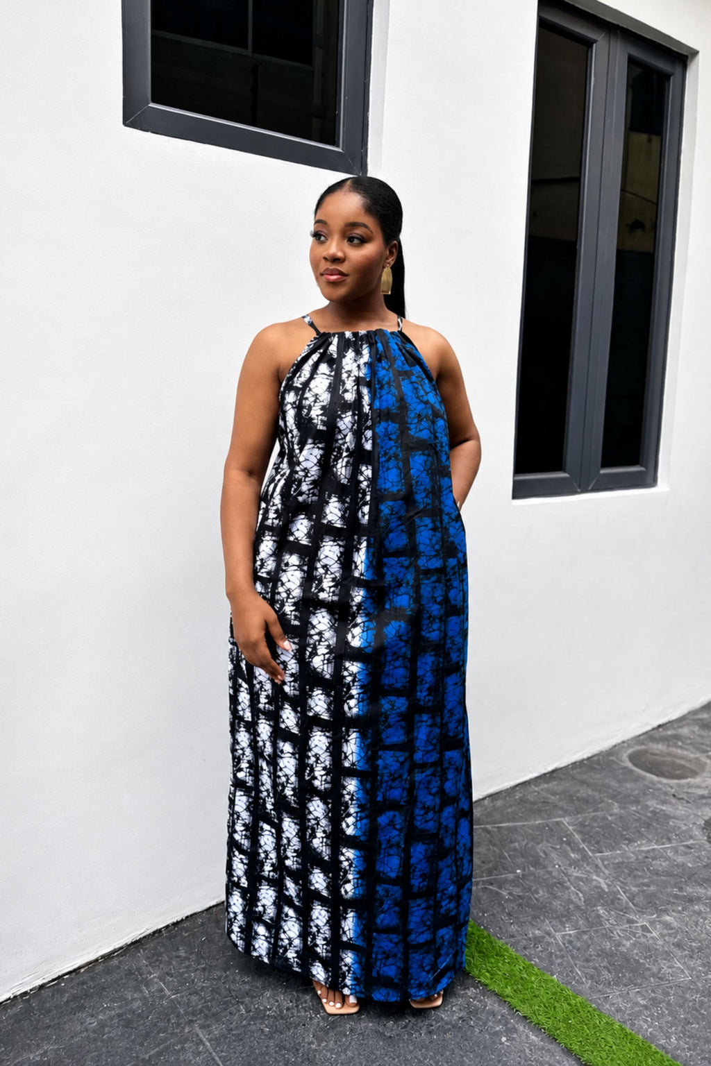 FOLU ALTERNECK DRESS
