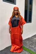 Mikado Silk Kaftan Dress
